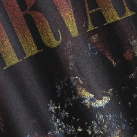 Oversized Nirvana Concert Vintage Band Graphic Tee - Picture 10 of 11